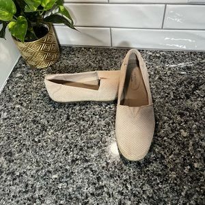 Clark brand tan flats